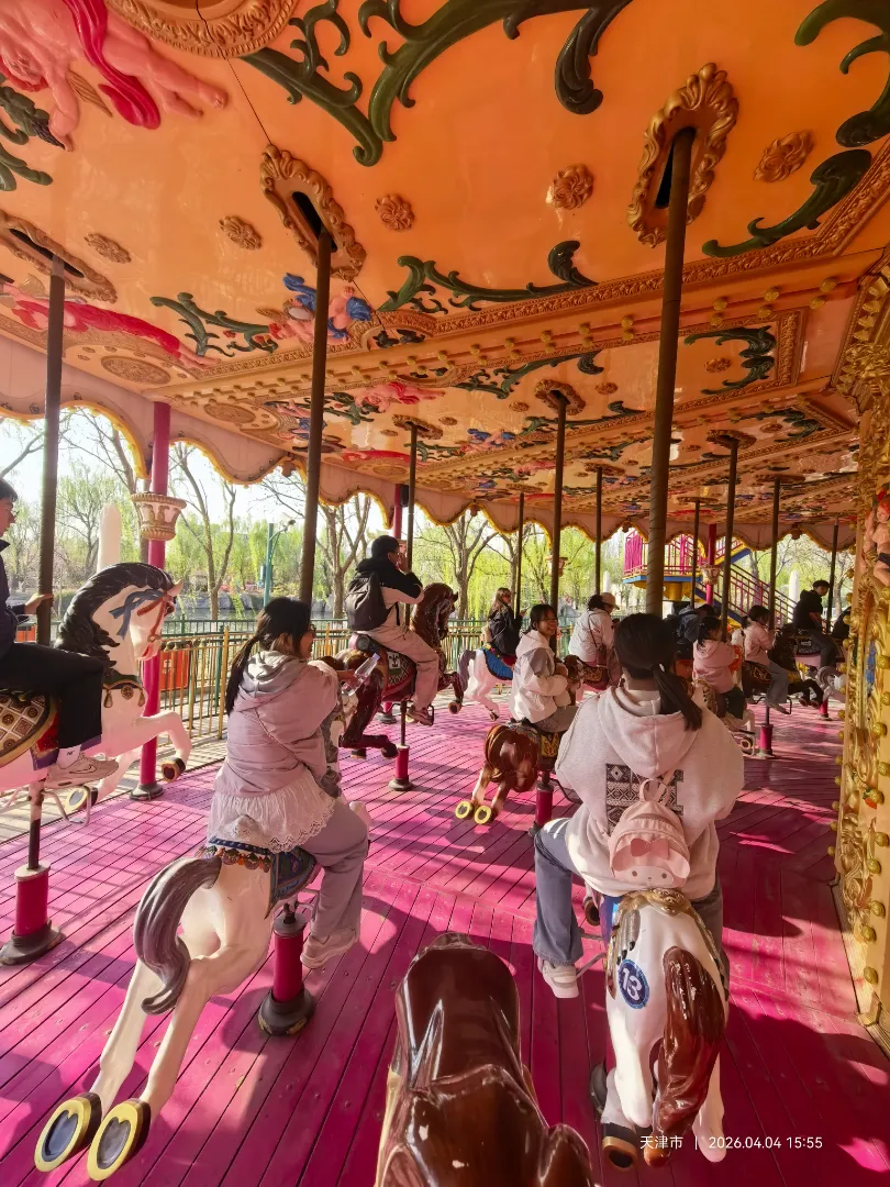 玩一下 双层旋转木马